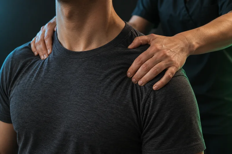 KI-generiertes Symbolbild: Massage – Symbolbild