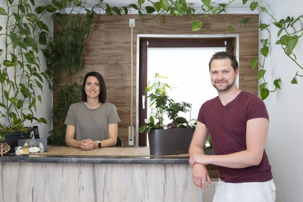 Unser Empfang bei Physiotherapie RARI